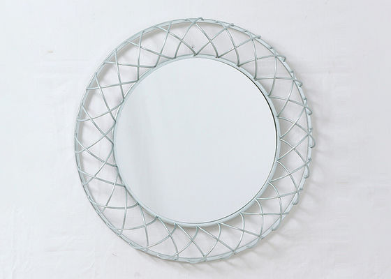 Classical Color Round Metal Framed Wall Mirror For Home Decoration
